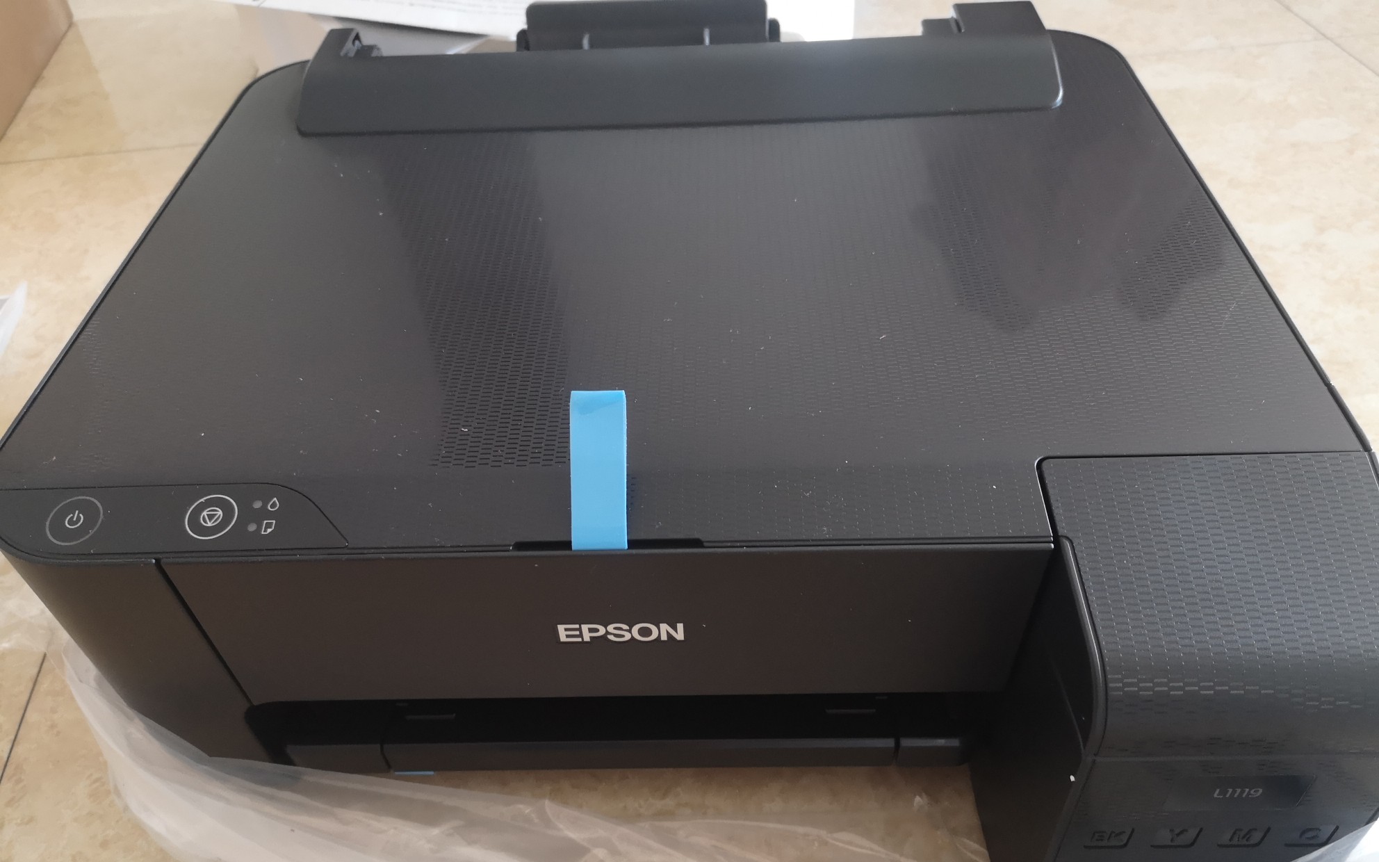 宅家期间网课所购买的打印机爱普生epsonl1119开箱视频