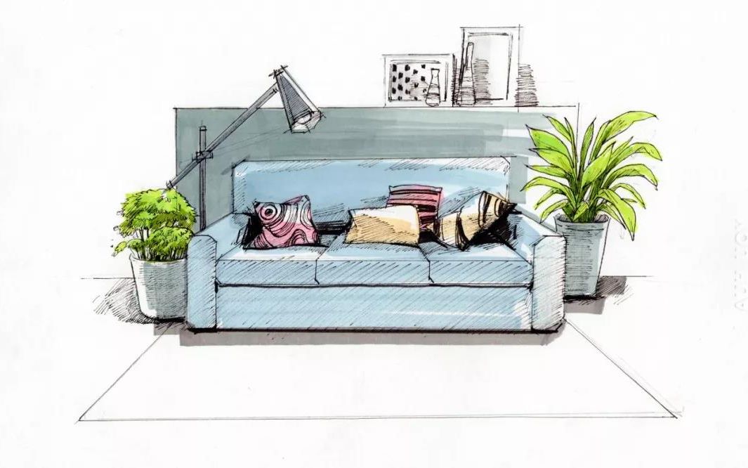 活动作品速写二期公开课家具