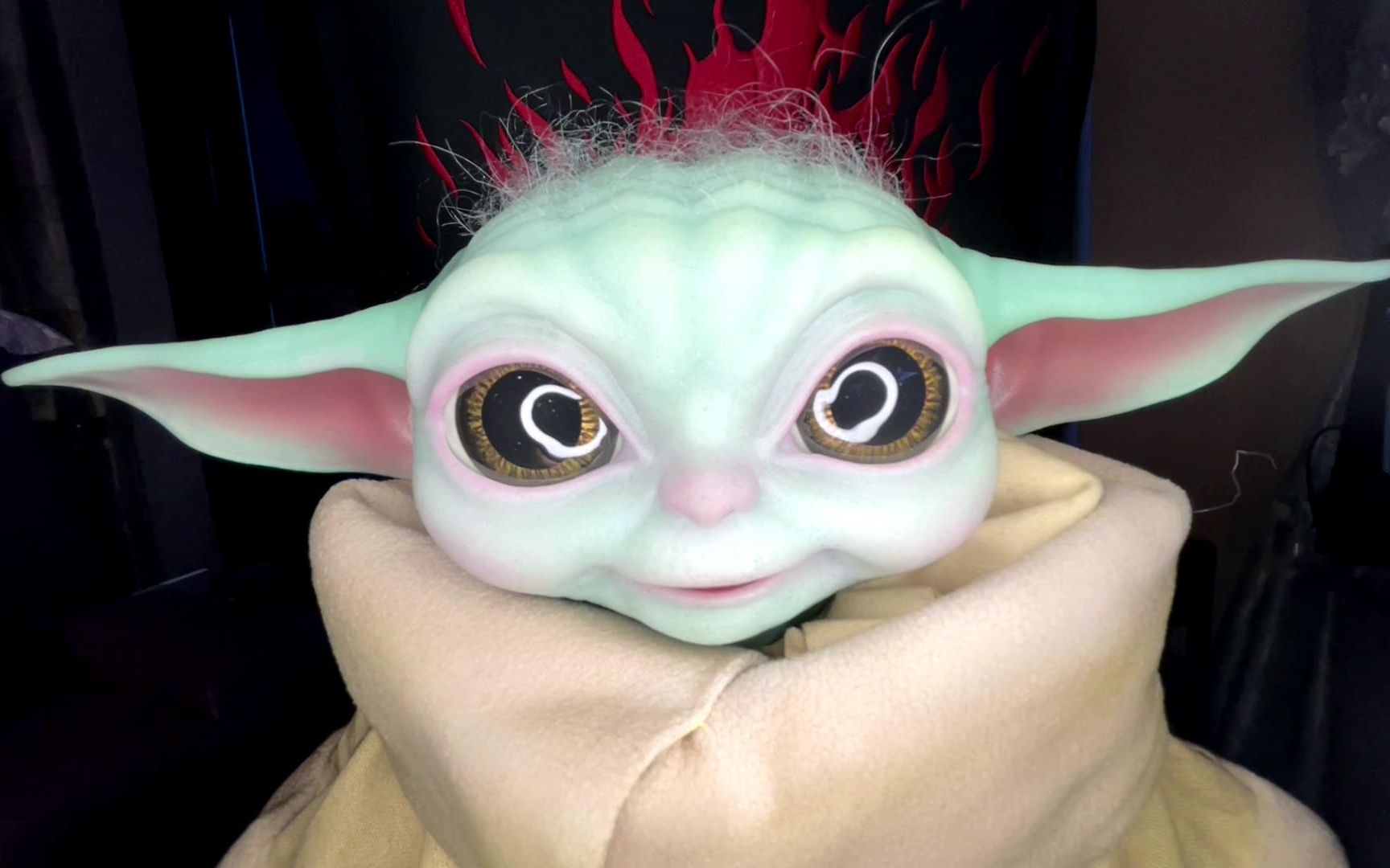 曼达洛人hottoys11尤达宝宝grogu开箱