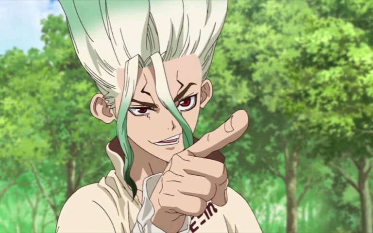 2019年7月番,TV动画《Dr. STONE》PV第2弹《石之纪元(新石纪)》公布 !哔哩哔哩bilibili