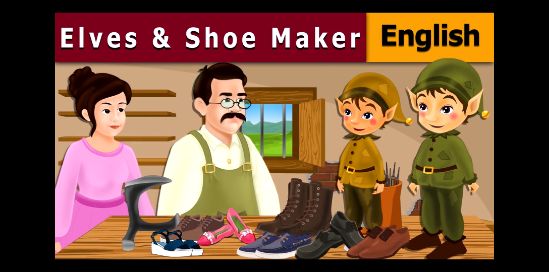 [图]精灵与鞋匠（0913_Elves And The Shoe Maker）- 睡前英语童话故事