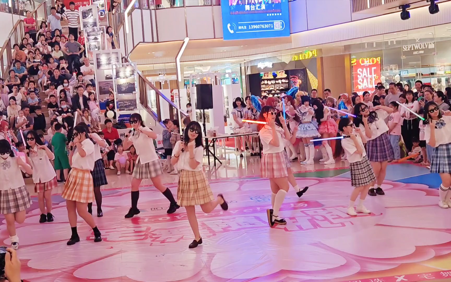 jk美少女炫酷宅舞·路人视角·福州次元超选宅舞随机跳lovelive专场