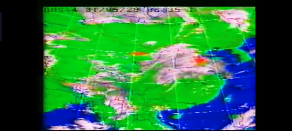 [图]中央气象台天气预报1991年5月29日