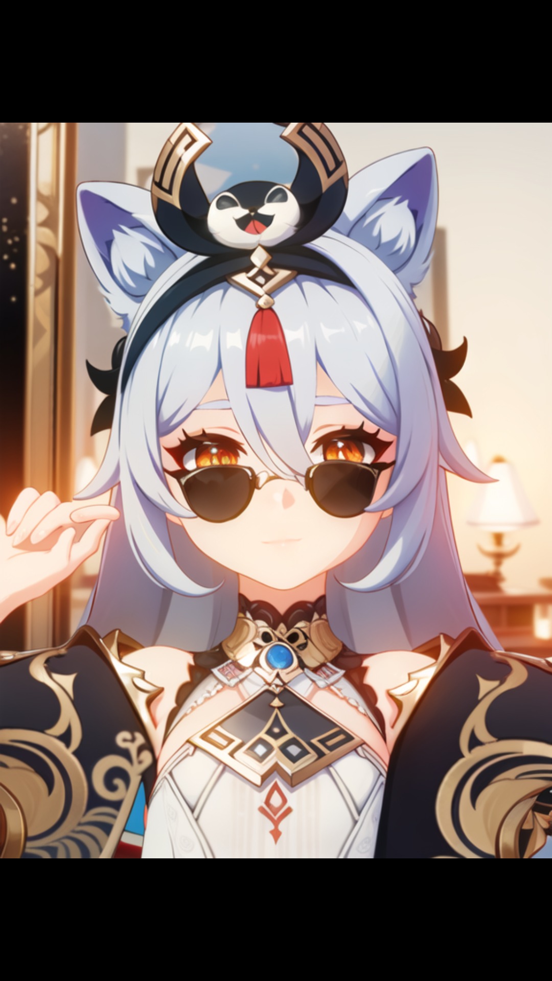 小狐狸的九条尾巴的专属原神风格形象来啦