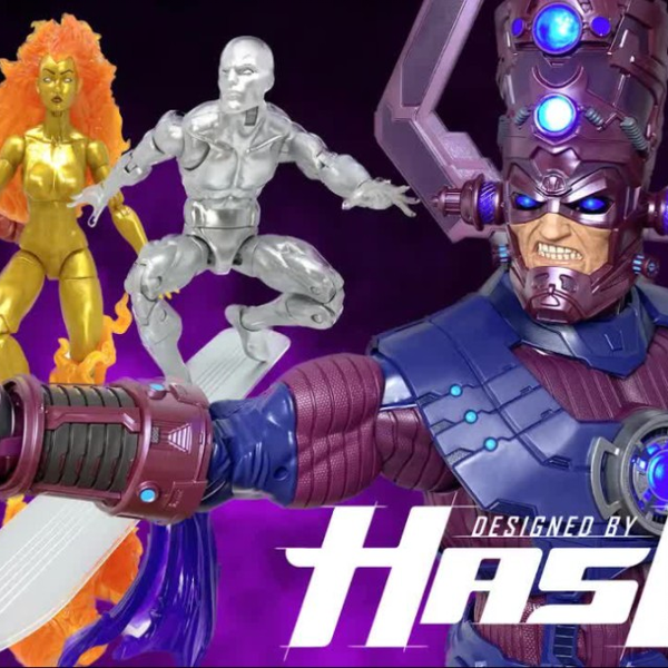 Haslab GALACTUS Review! The BIGGEST Marvel Legends Action Figure