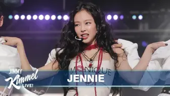 Video herunterladen: 首舞台！JENNIE《Mantra》美国舞台 241016