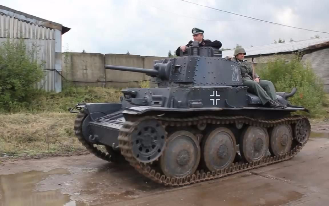 毛子带你开坦克 - 38t