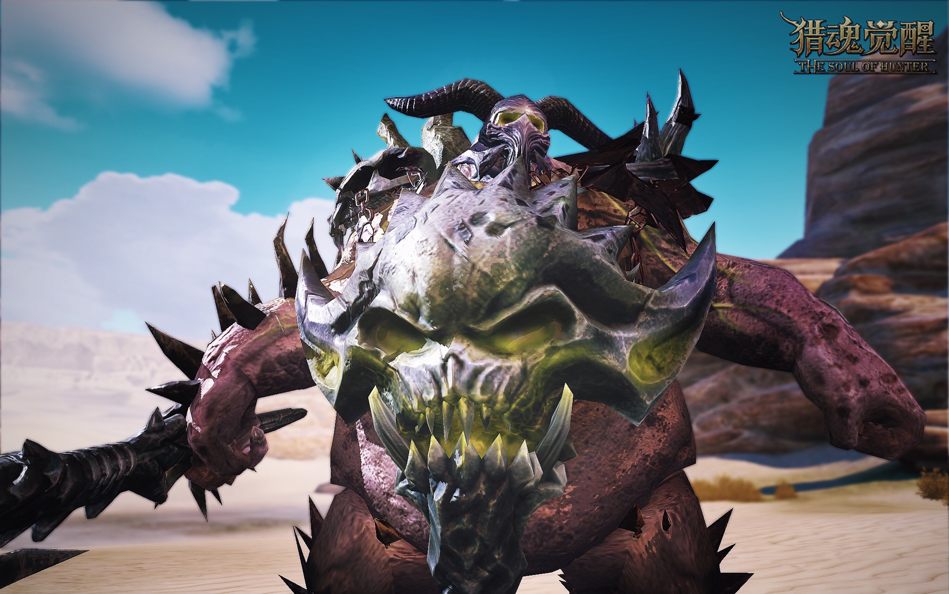 【猎魂觉醒】小双剑大战极位锤骨魔(誓痕)_哔哩哔哩_bilibili