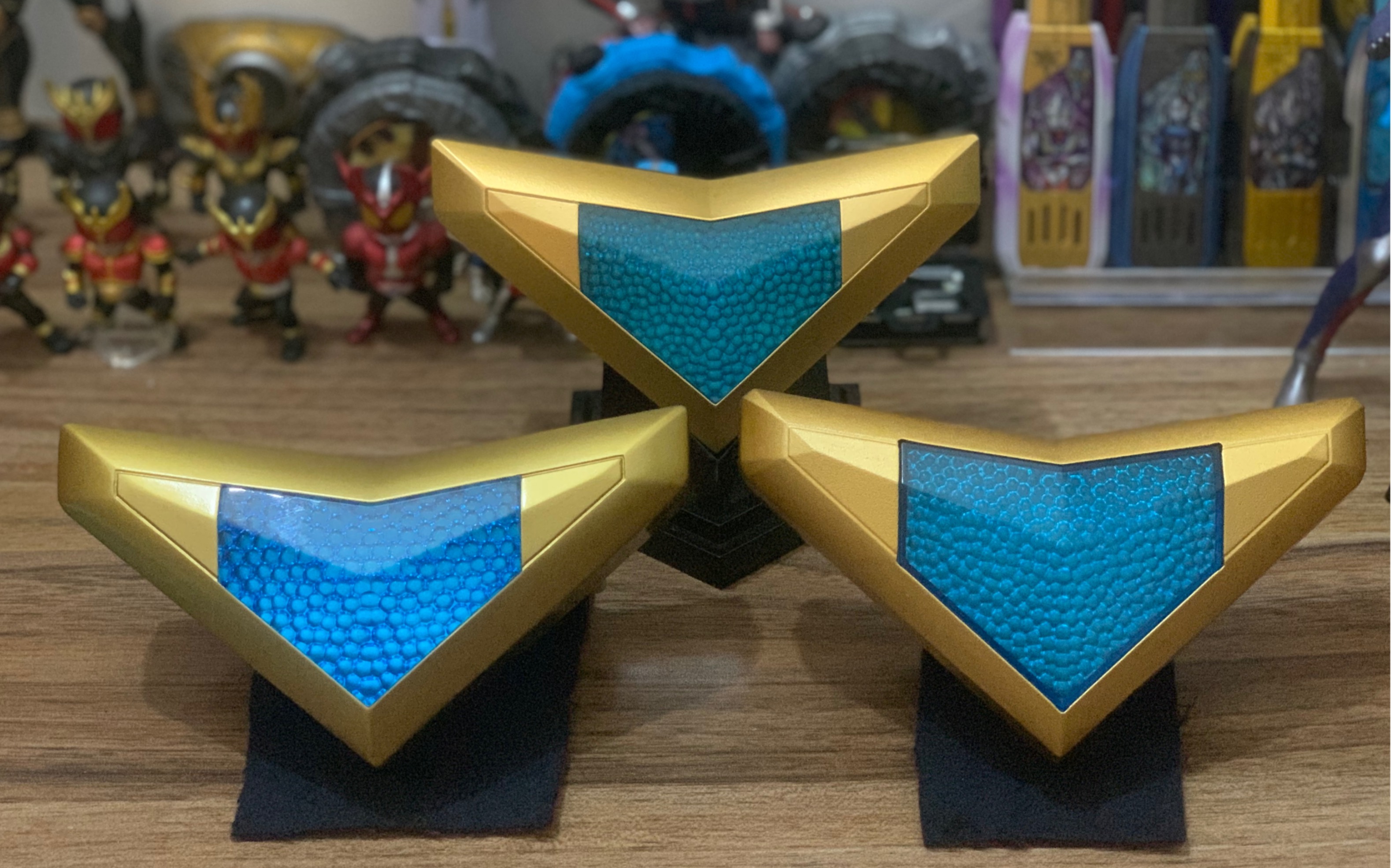 新玩具到啦～本物蓝宝锥 pb限定盖亚密钥.这喊声盖亚直呼内行