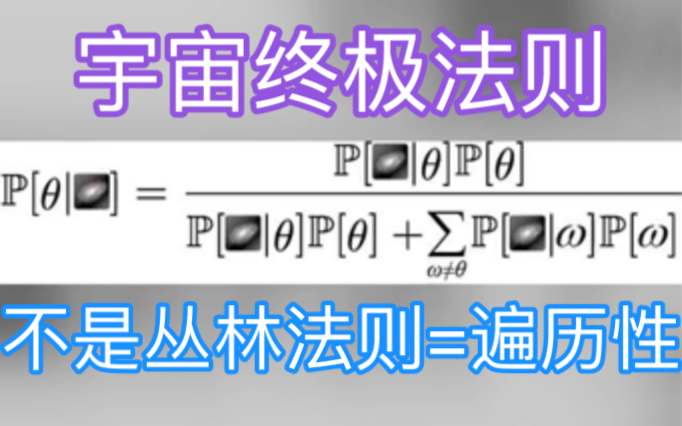 贝叶斯批判知识哲学 P宇宙终极法则)=遍历性哔哩哔哩bilibili