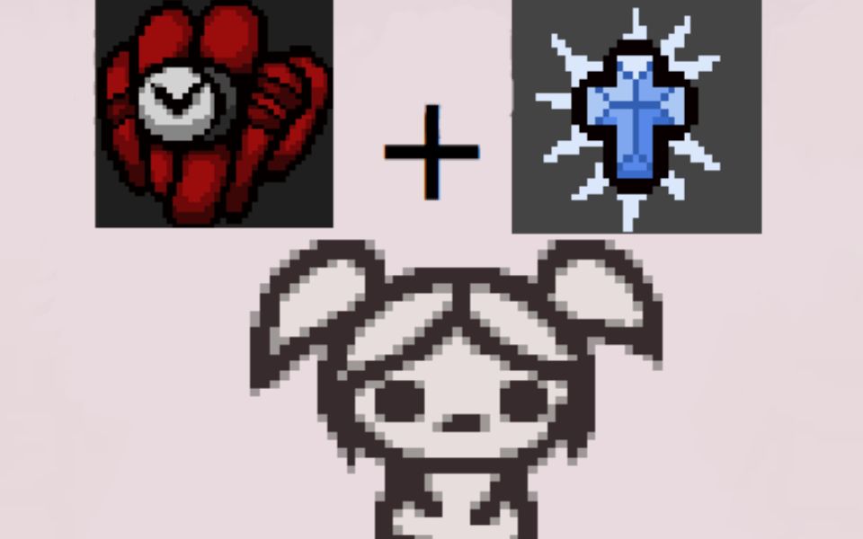 【以撒的结合】当伯大尼拿到自爆 神圣斗篷(声音略大注意)