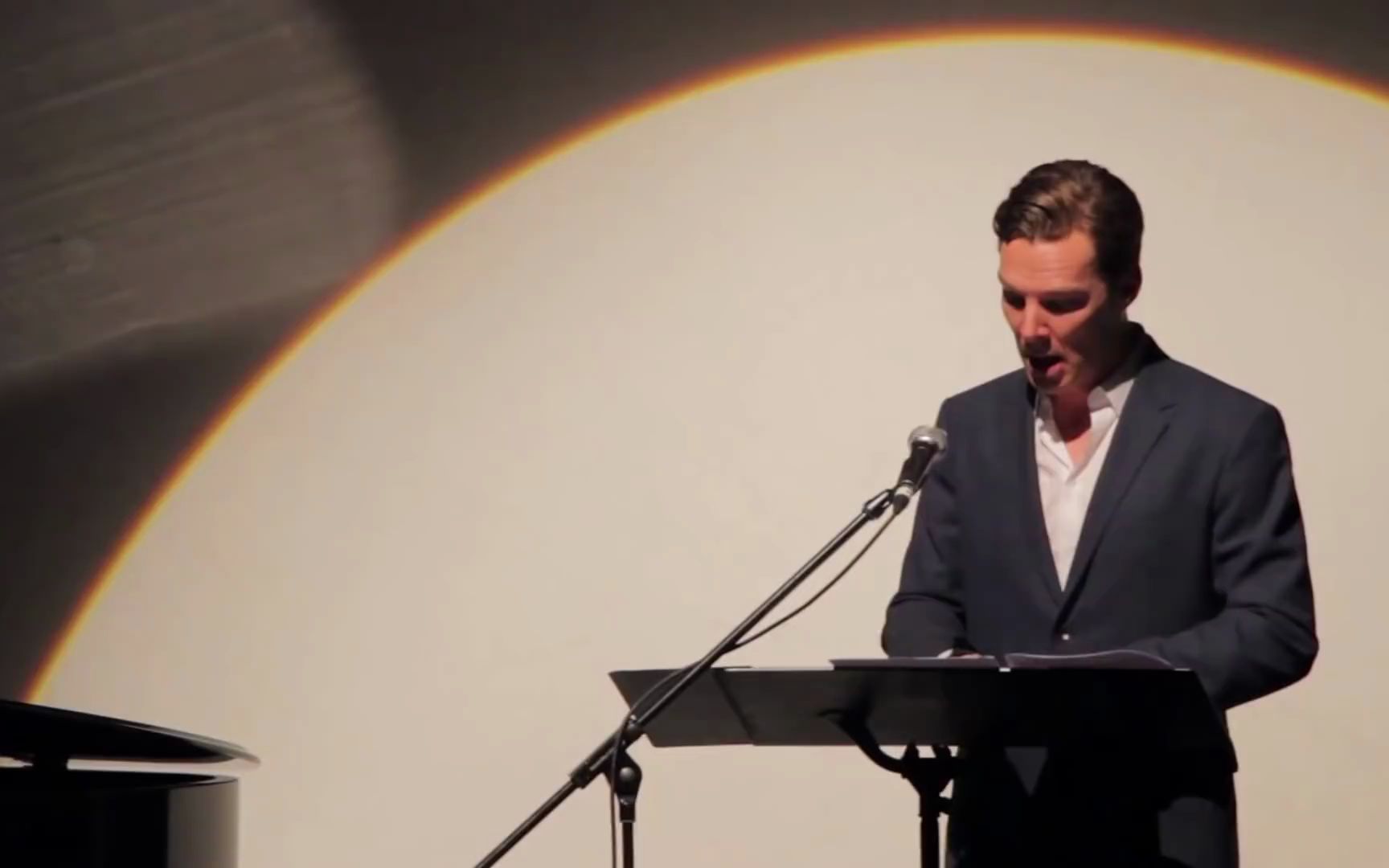 【卷福】本尼迪克特·康伯巴奇在letters live上阅读了一封情书