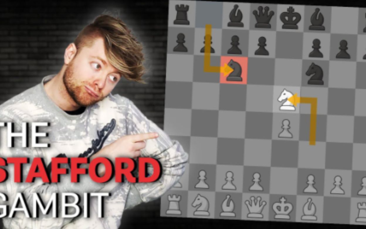 Chessbrah | 了解一下Stafford弃兵哔哩哔哩bilibili