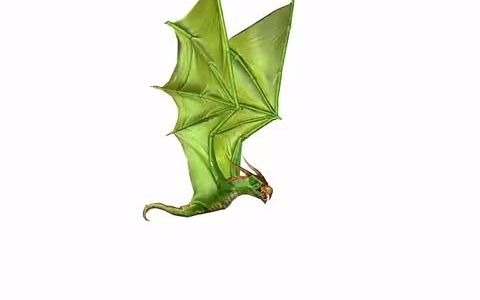 科幻蝙蝠龙3d生物角色unity游戏素材资源