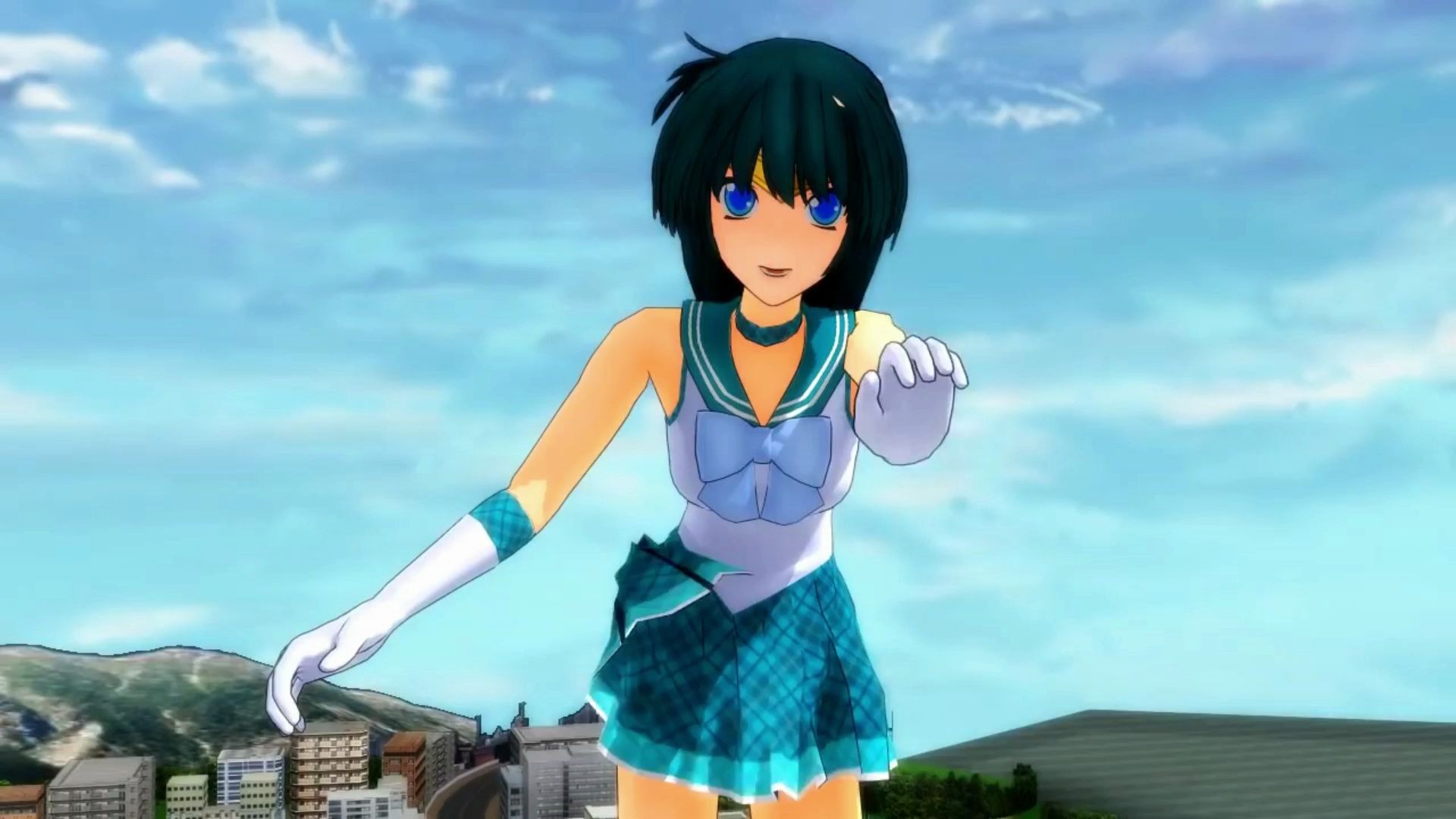 [图][giantess MMD]Super Sailor Mercury