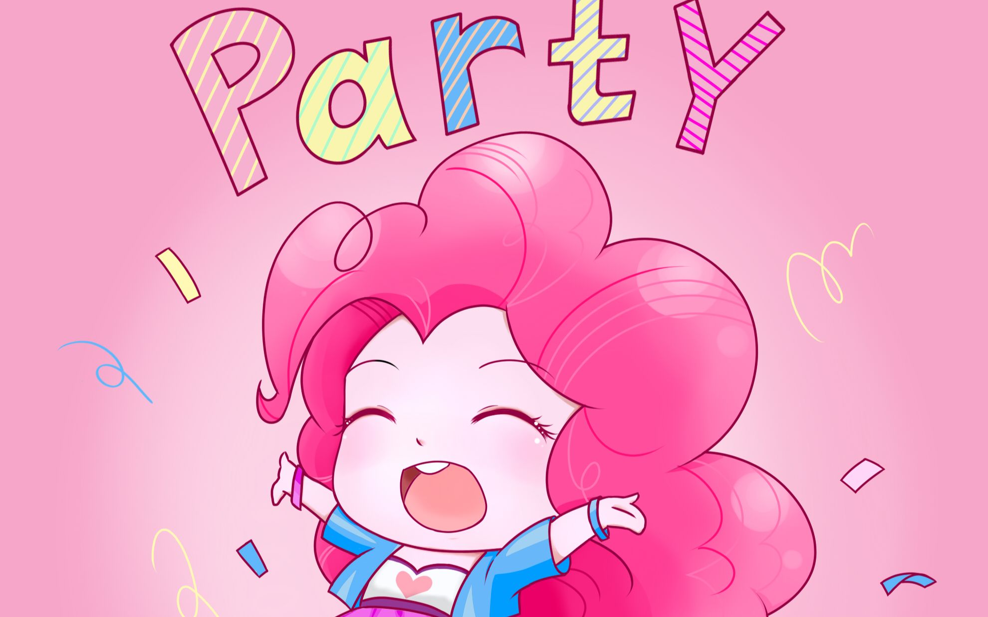 小马宝莉同人图萍琪派pinkiepie