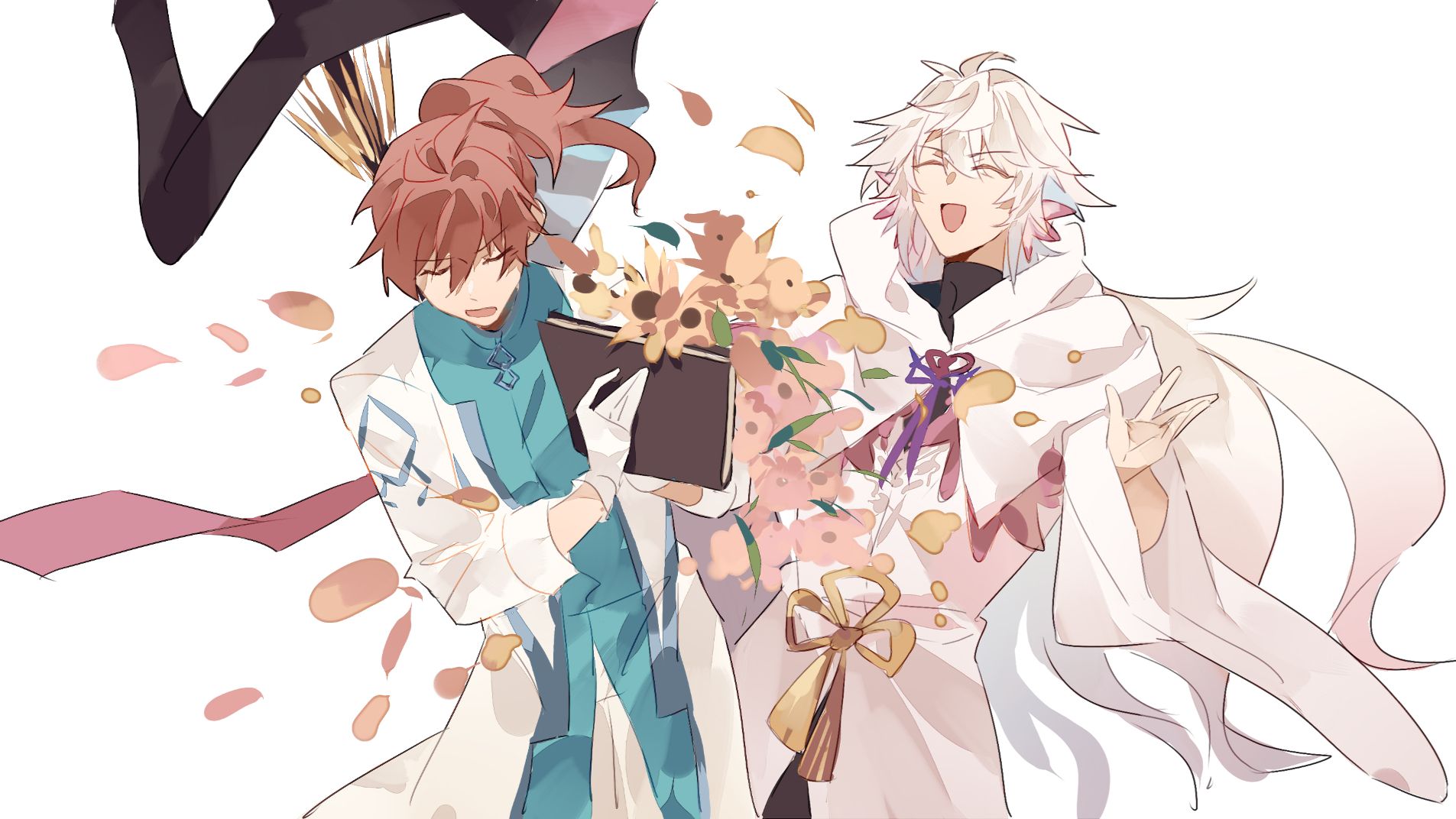 【fgo手书/梅林罗曼】さようなら,花泥棒さん