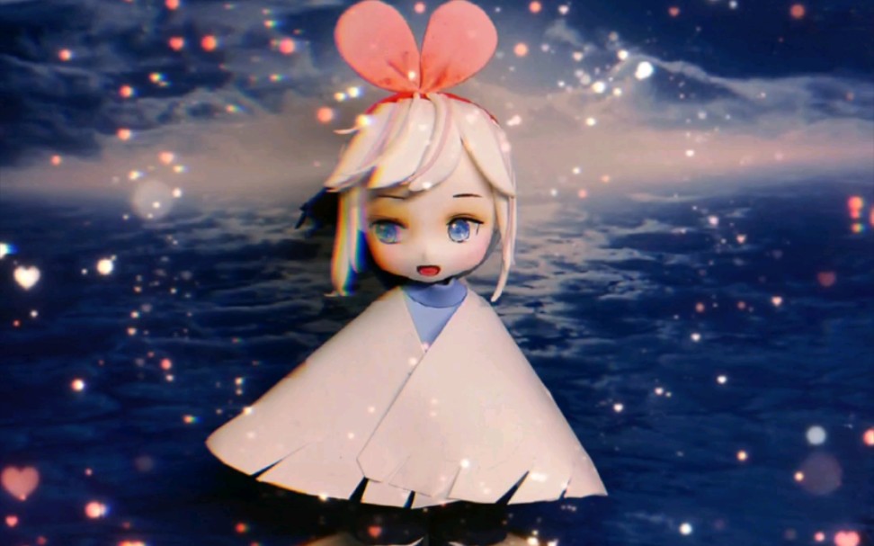 【超轻粘土】光遇小人制作!太可爱啦!