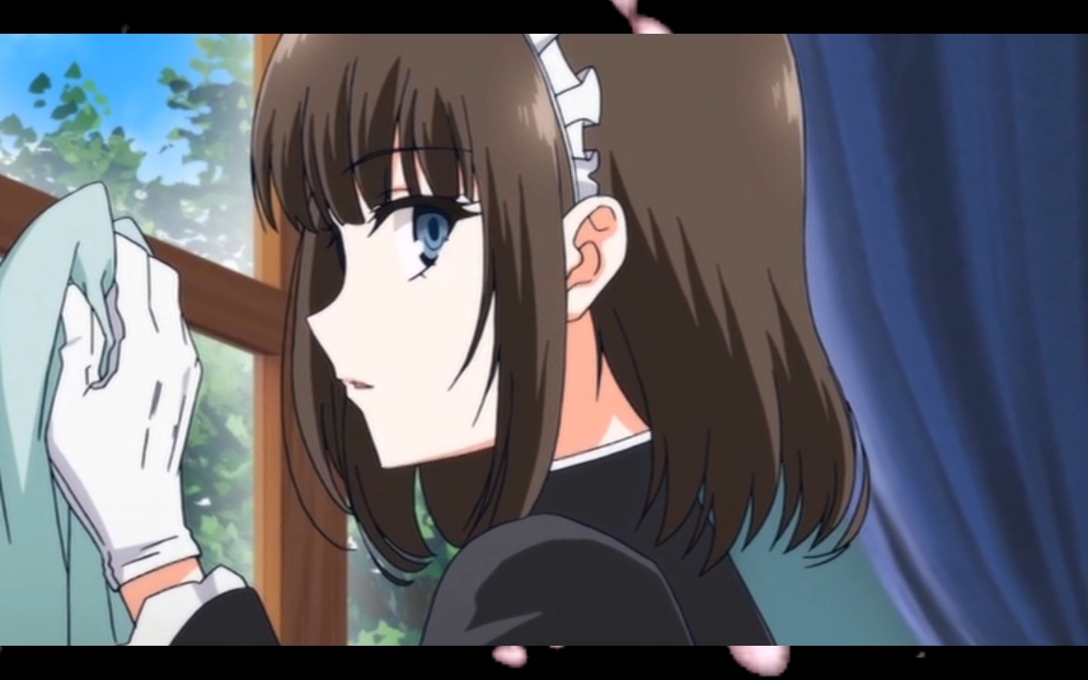 琉璃川只是在擦玻璃而已