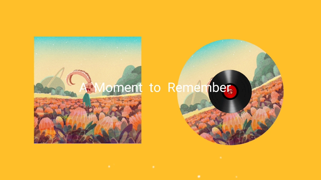 [图]日推歌单‖纯音乐—《A Moment to Remember》我想在喧嚣的世界里找一朵花