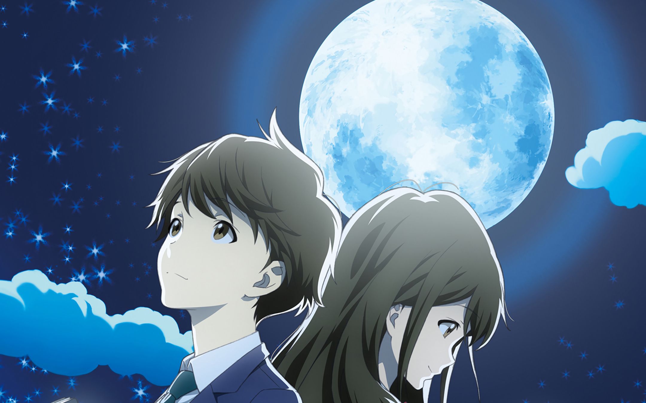 「月色真美」现实中的动画场景