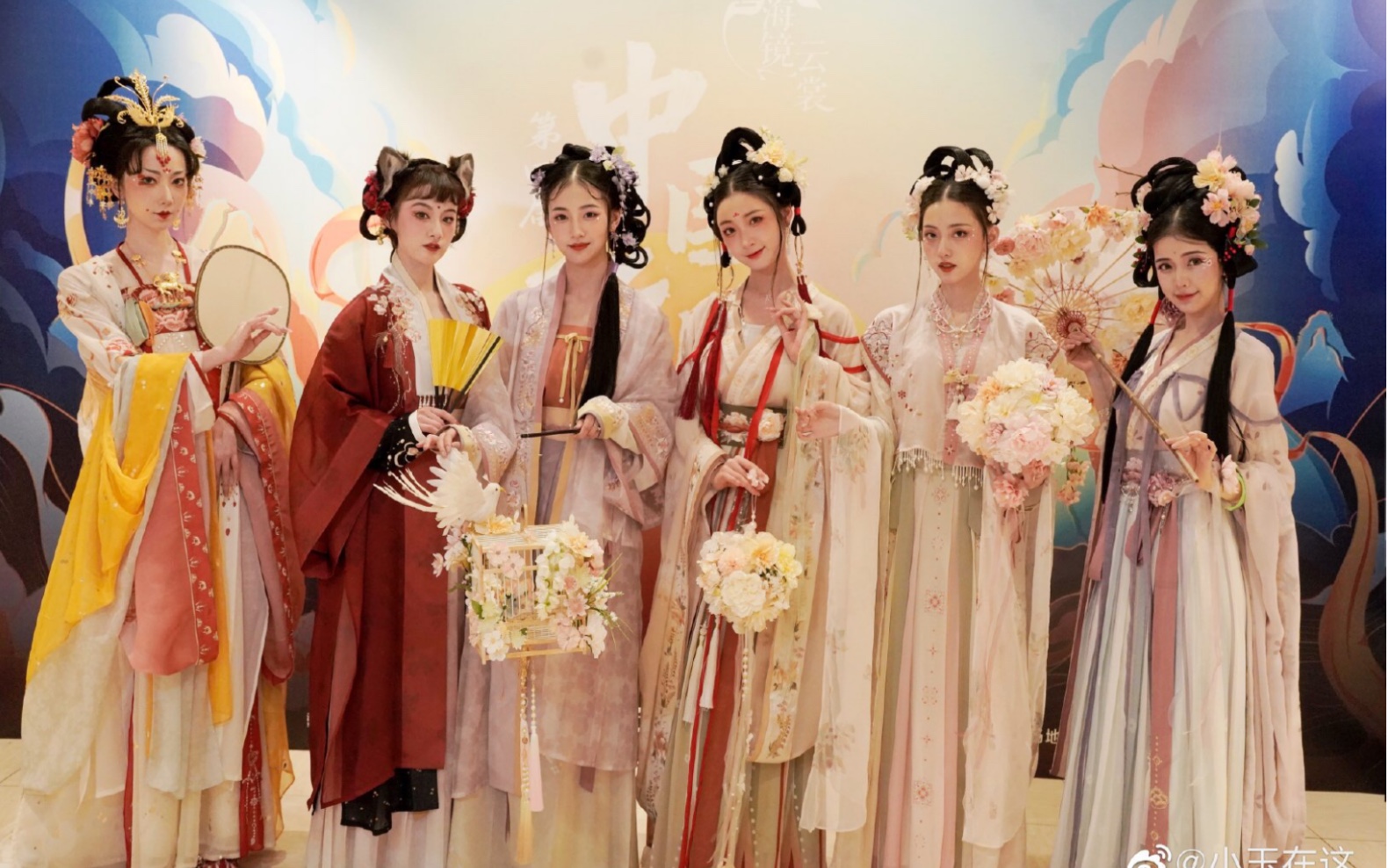 【中国华服日】2021.4远山乔绝美花神主题走秀回顾