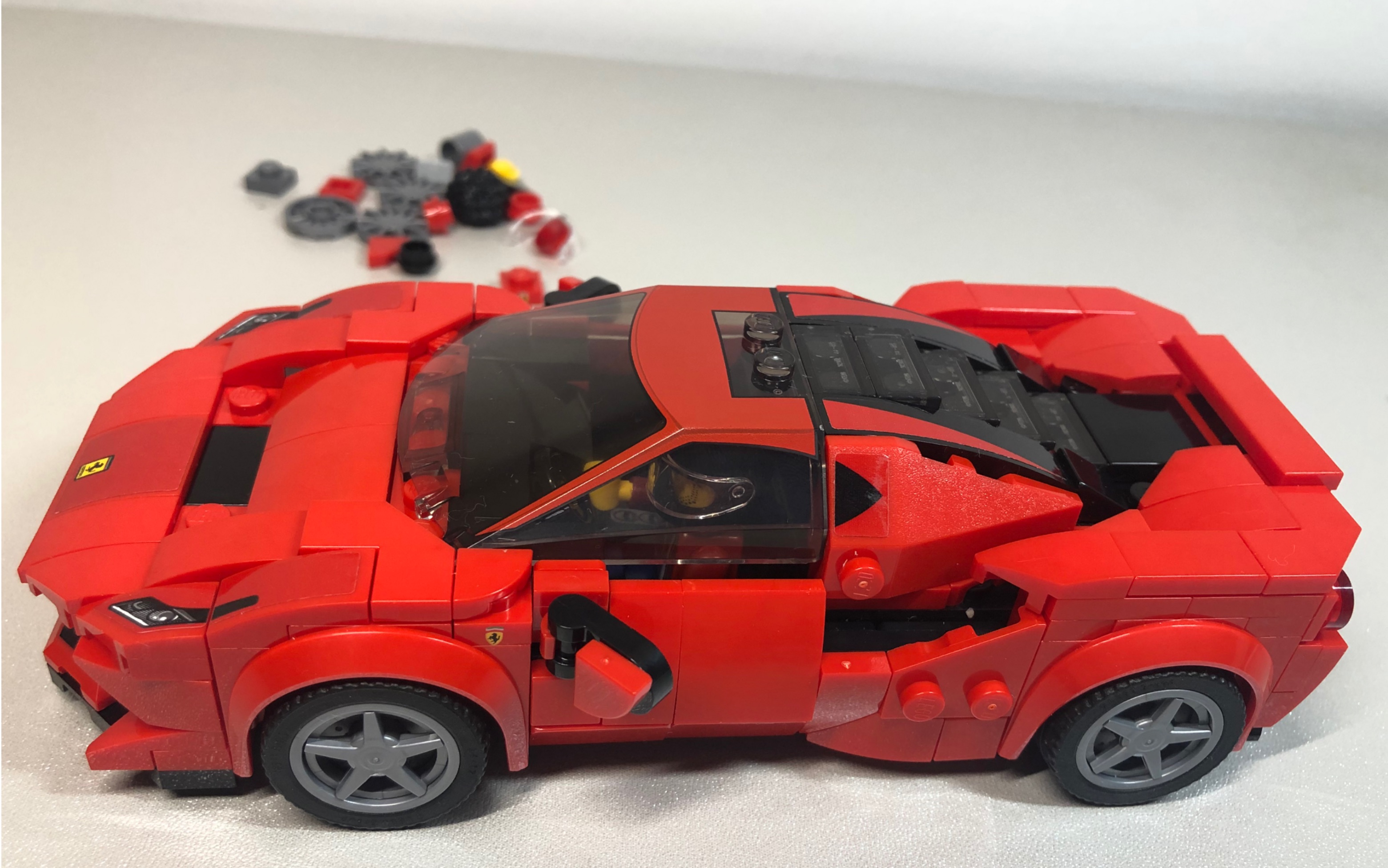 lego 乐高 超级赛车系列 法拉利f8 76895 拼装(下)_哔哩哔哩_bilibili