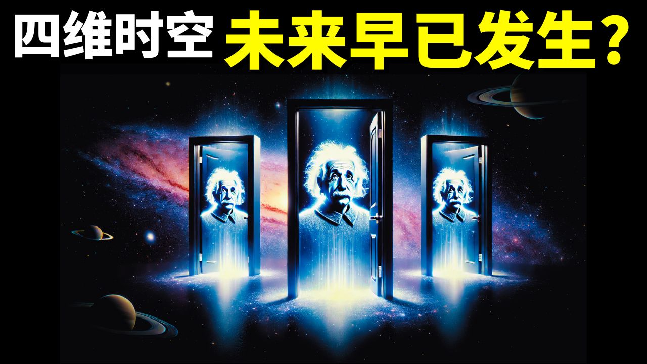 四维时空:时间向前流动是幻觉,未来早已发生 | 宇宙探秘(相对论,科普,量子力学,光速,爱因斯坦,宇宙起源,宇宙大爆炸)哔哩哔哩bilibili