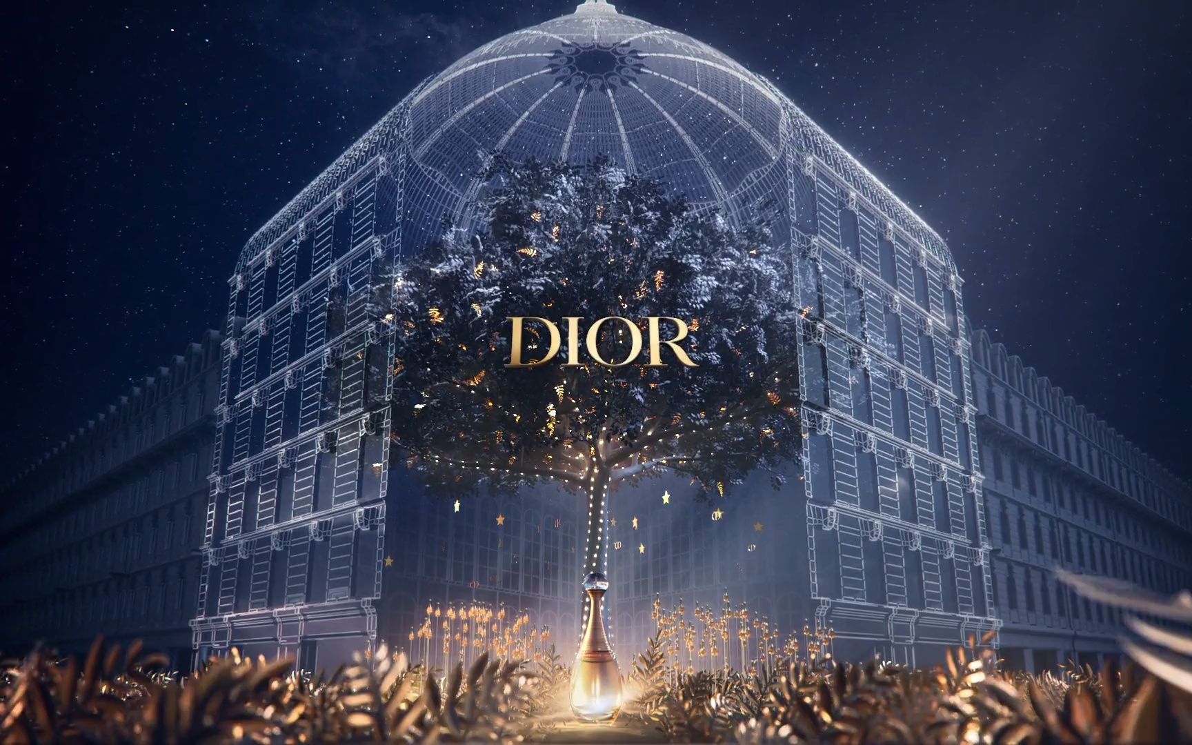 【动态视觉鉴赏】炫酷的c4d动态产品广告 迪奥 - 香水店 2021 - by