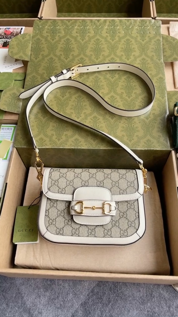 gucci 1955系列迷你款马鞍包