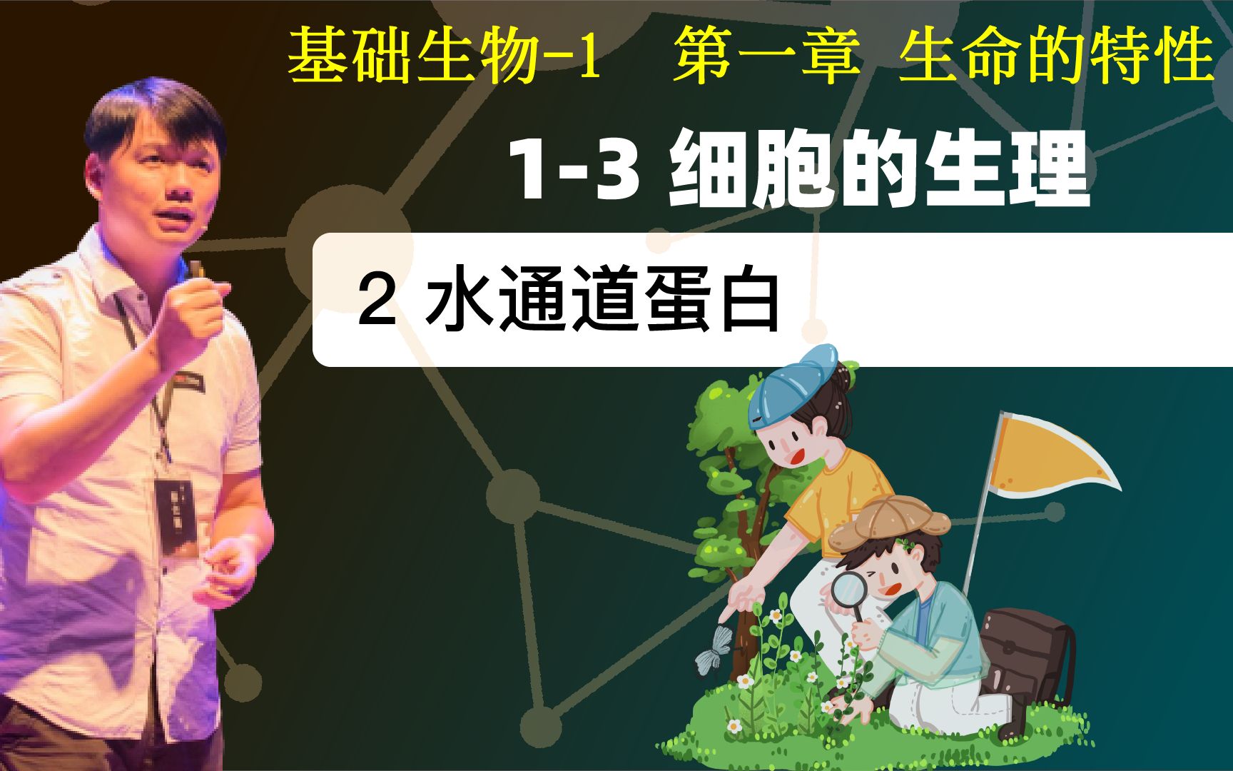 基础生物学 13.2 水通道蛋白哔哩哔哩bilibili