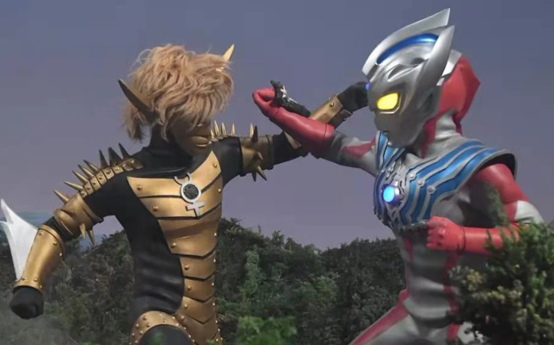 泰迦奥特曼第7集片段泰迦风马vs巴巴尔星人暗夜毒牙