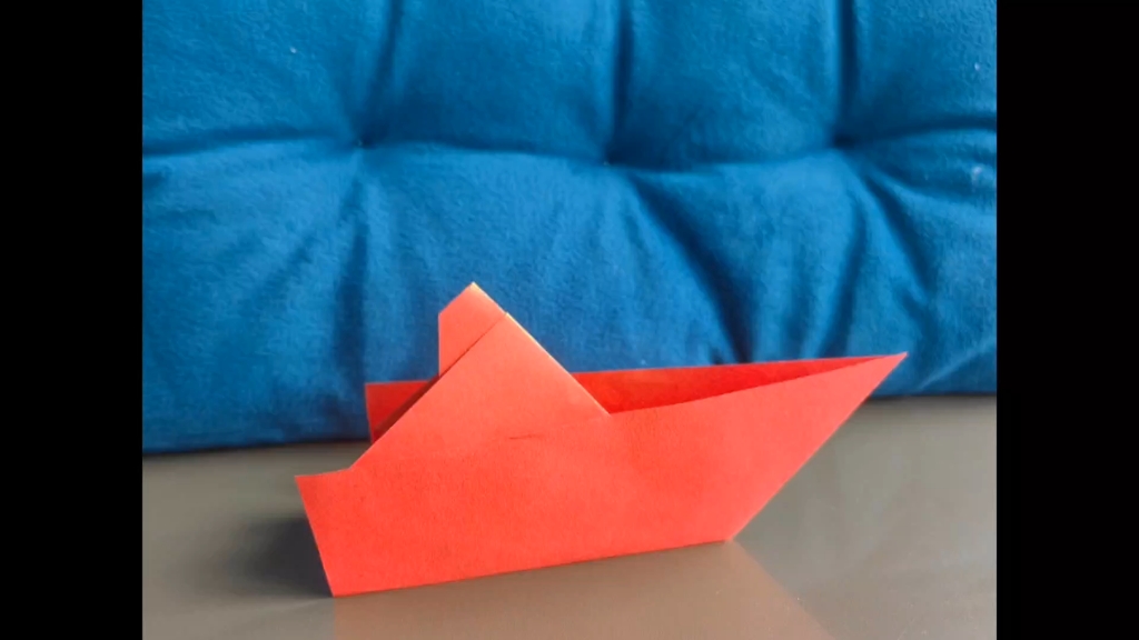 一分钟教你折快艇