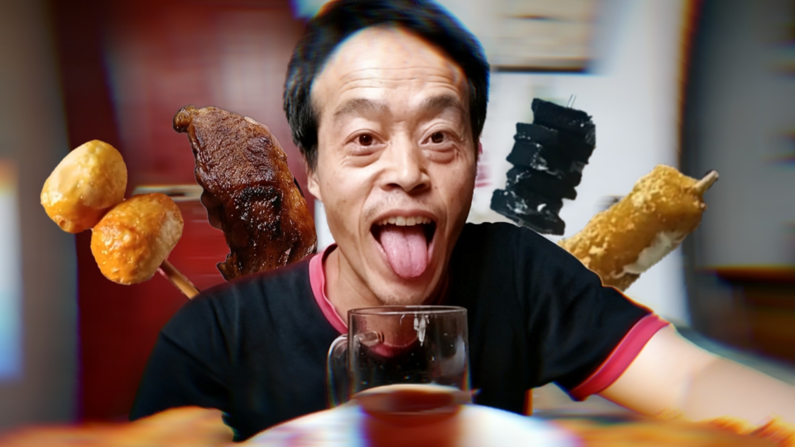 “老表们我 一天不炸 浑身发麻”——老廖很会吃&没出息