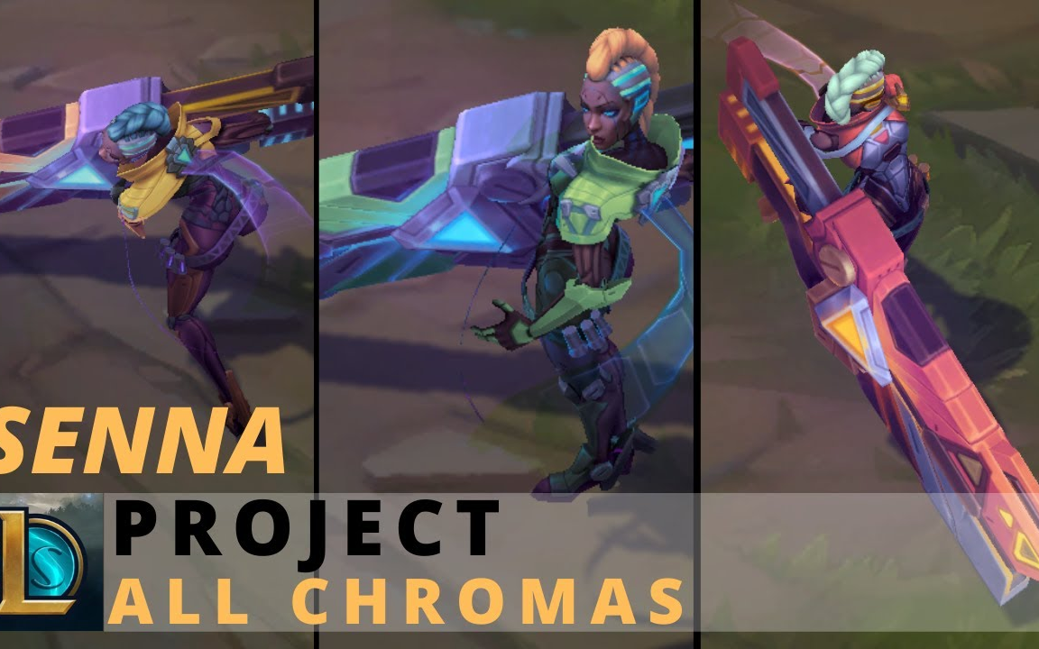 英雄联盟源计划赛娜炫彩皮肤预览