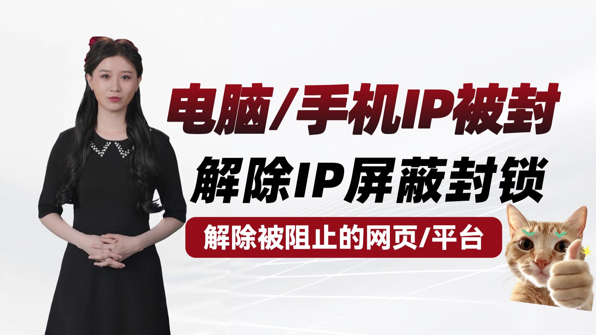 IP地址被屏蔽了?怎么解封?解除被阻止的网页/平台