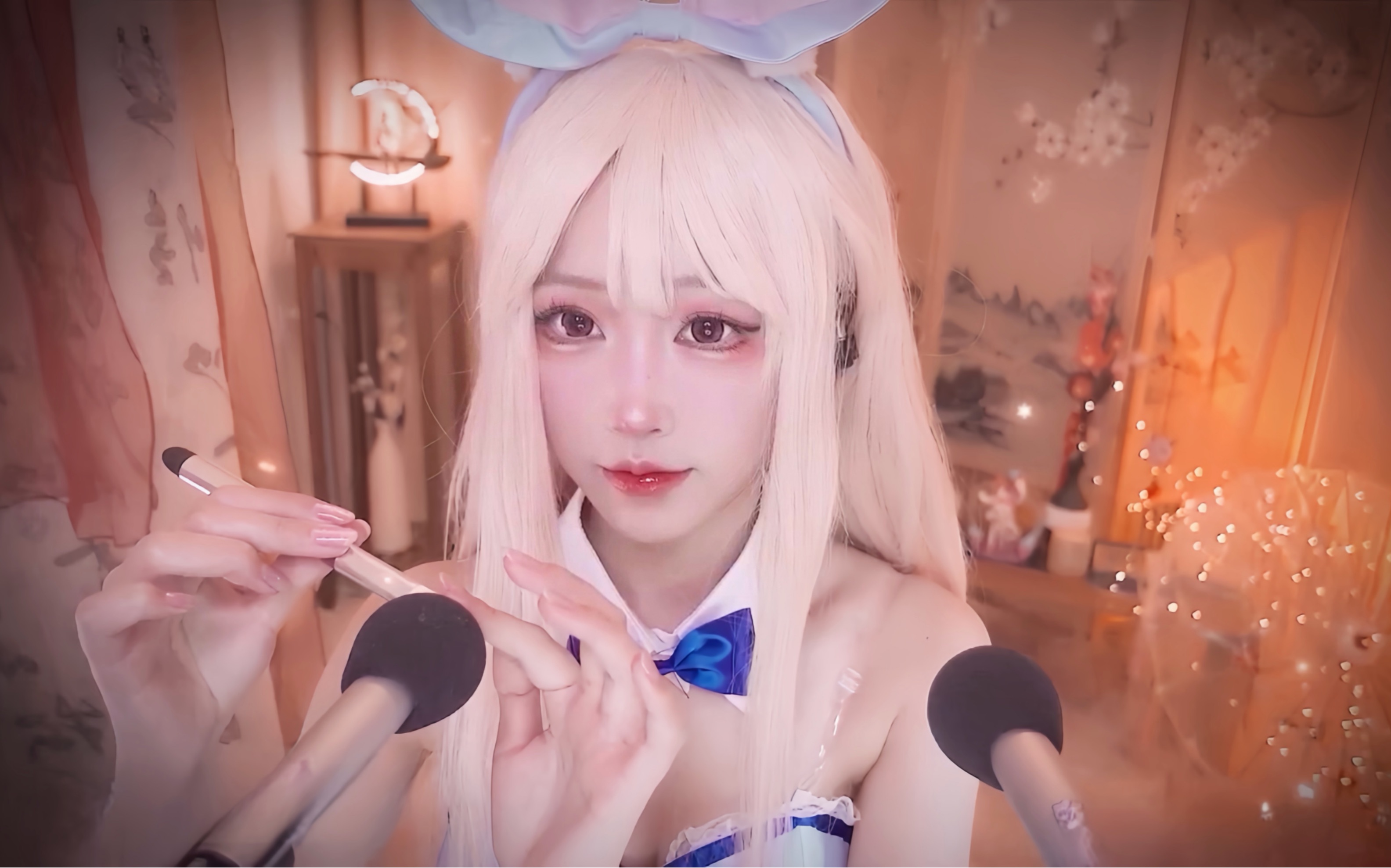 【二呆cos助眠】兔女郎轻盈温柔的触发音合集 无人声剪辑版