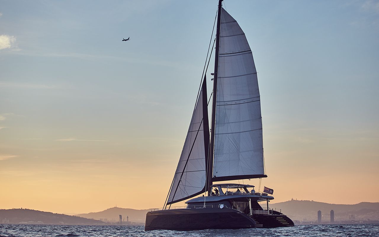 波兰的超级双体帆船sunreef80