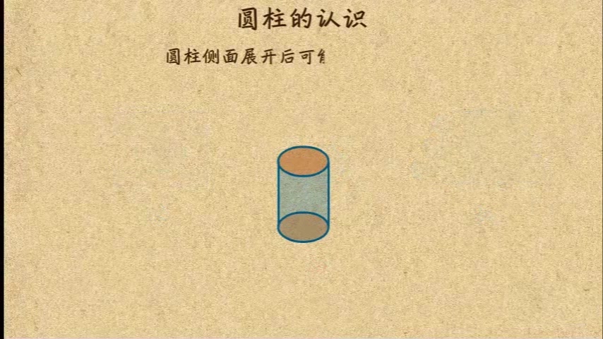 【立体几何】圆柱的认识哔哩哔哩bilibili