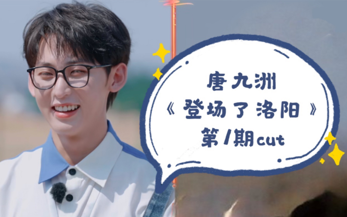 【唐九洲】《登场了洛阳》第1期(河洛文明)cut|考古小唐在线打“报告”哔哩哔哩bilibili