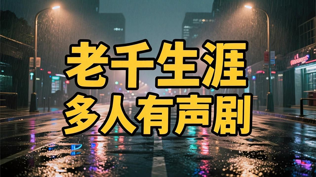 有声书《老千生涯》无删减完结，多人小说剧