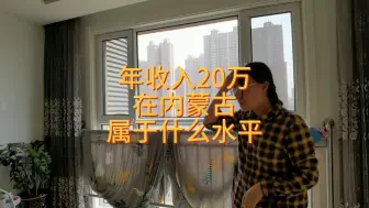 Video herunterladen: 年入20万在内蒙古呼和浩特属于什么水平？