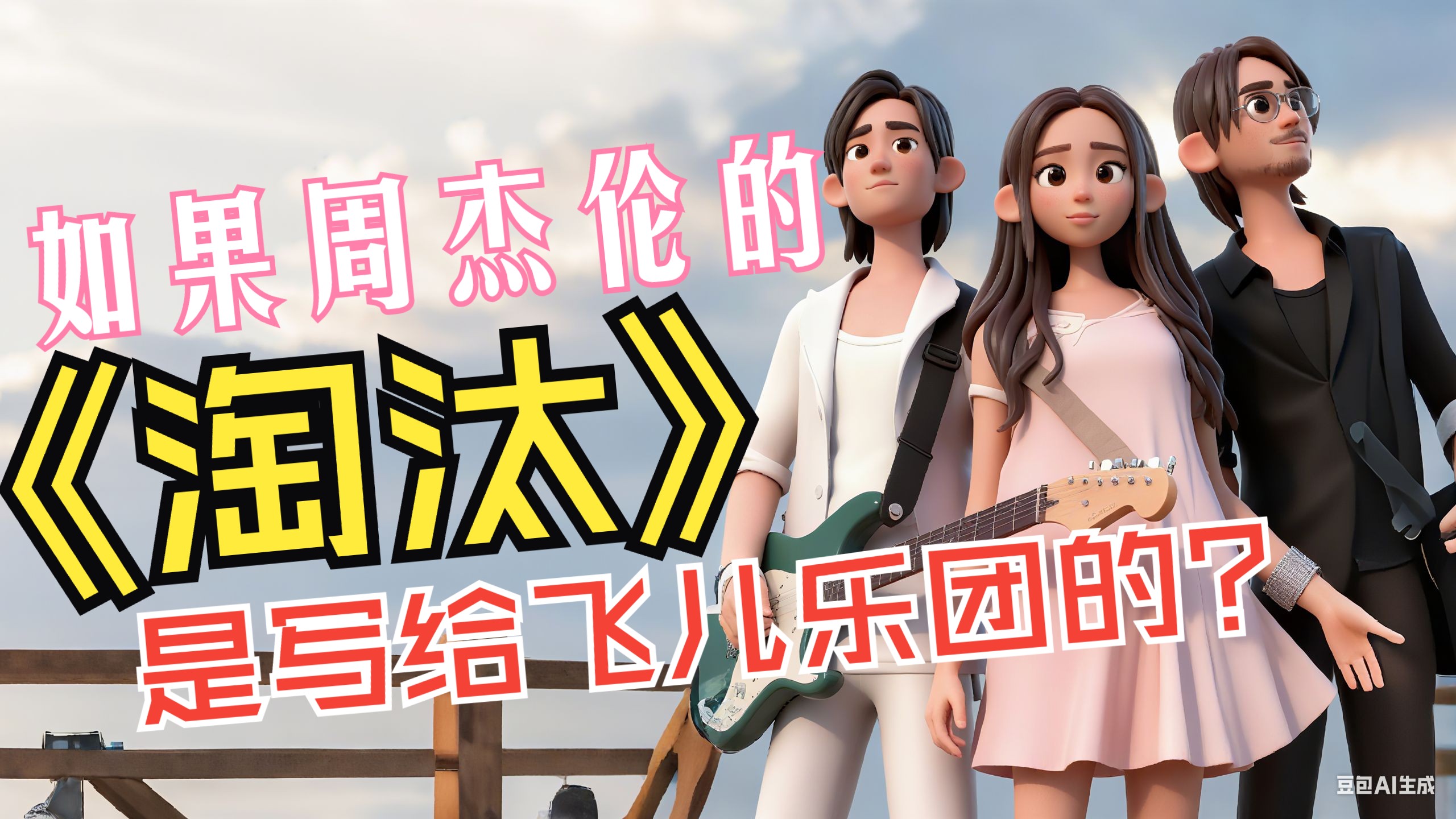 如果飞儿乐团翻唱《淘汰》？周杰伦的《淘汰》，但飞儿乐团。飞儿乐团编曲风格翻唱。