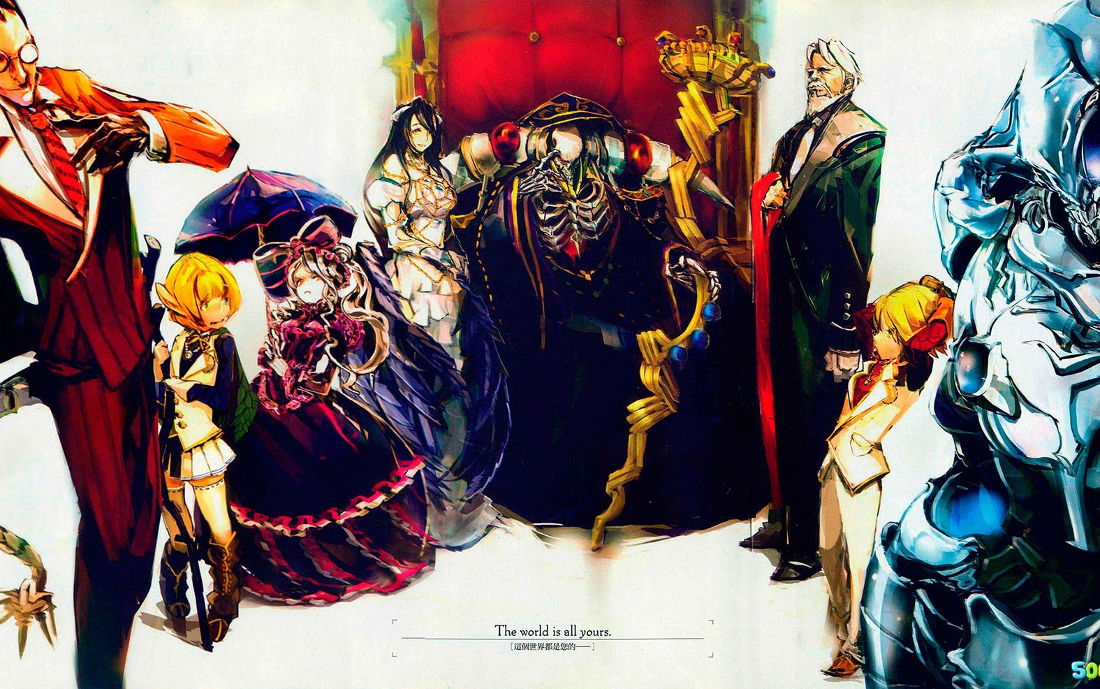 【overload高燃】漆黑的英雄