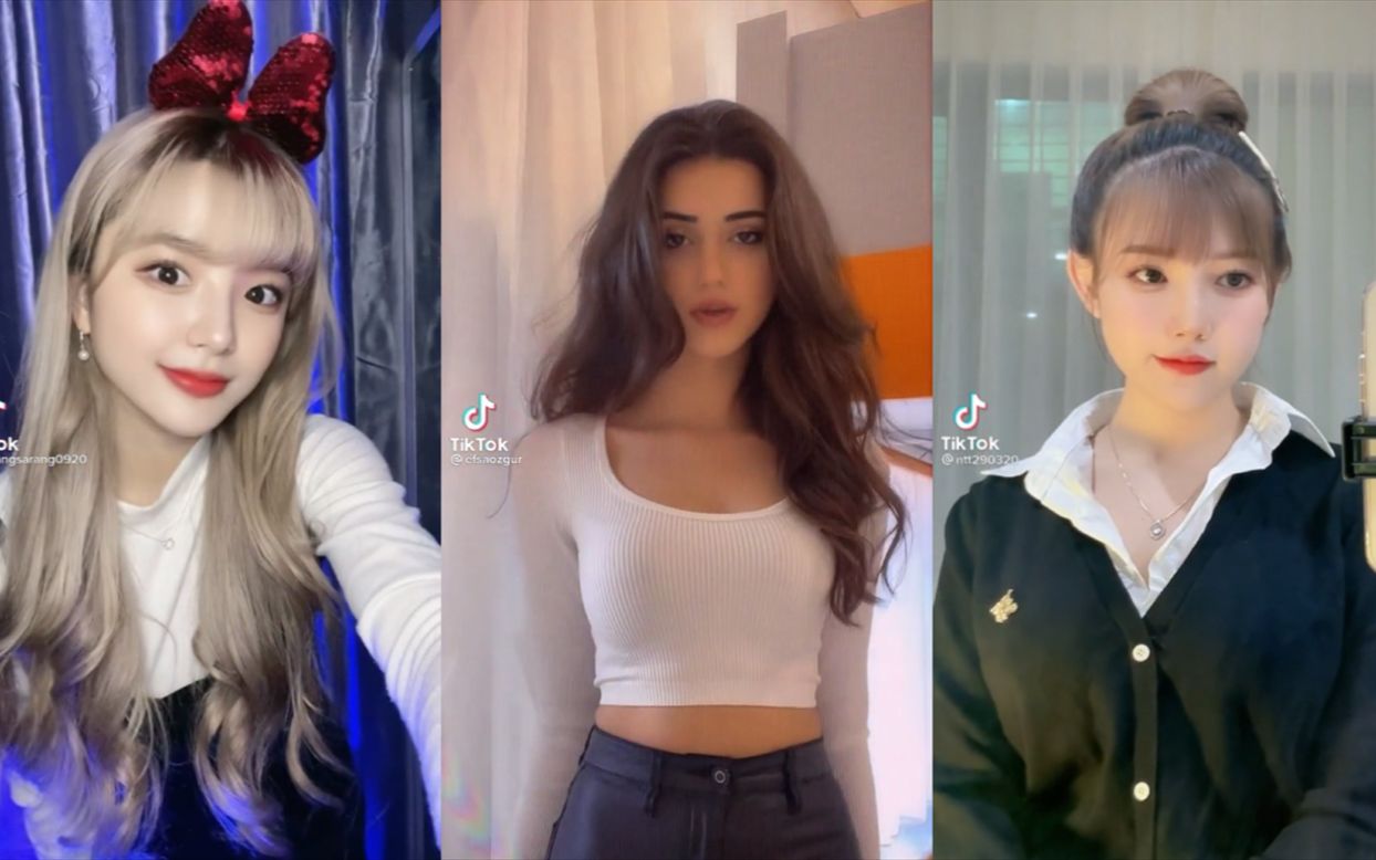 tiktoklt看海外总有一个你喜欢de国外小姐姐日韩欧美抖音part28