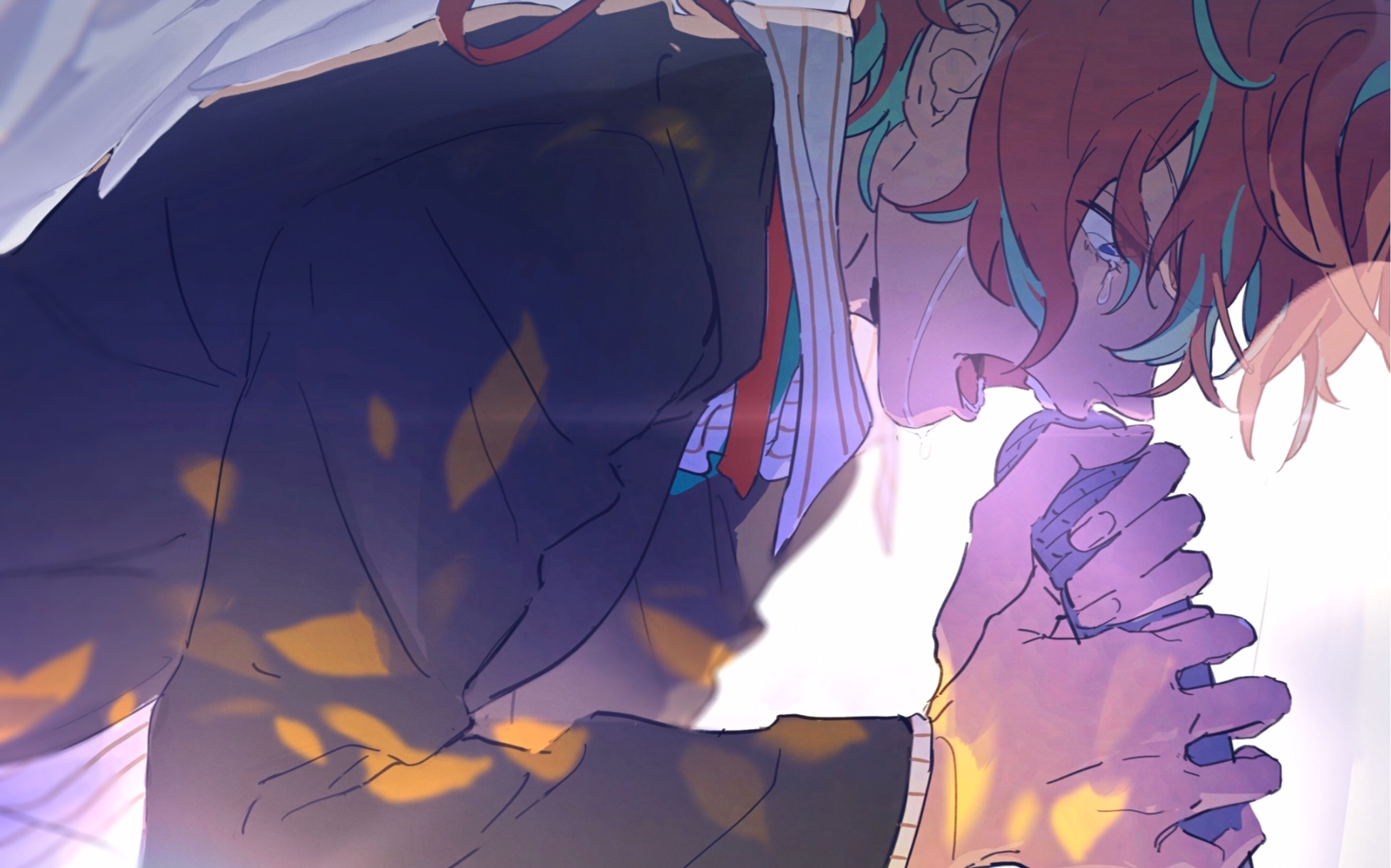 绘画】这张画布承受了太多不该承受的|观音坂独步生贺·四十物十四