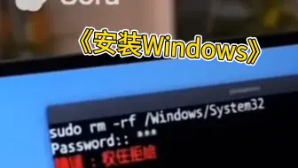 Sora2眼中的系统安装过程