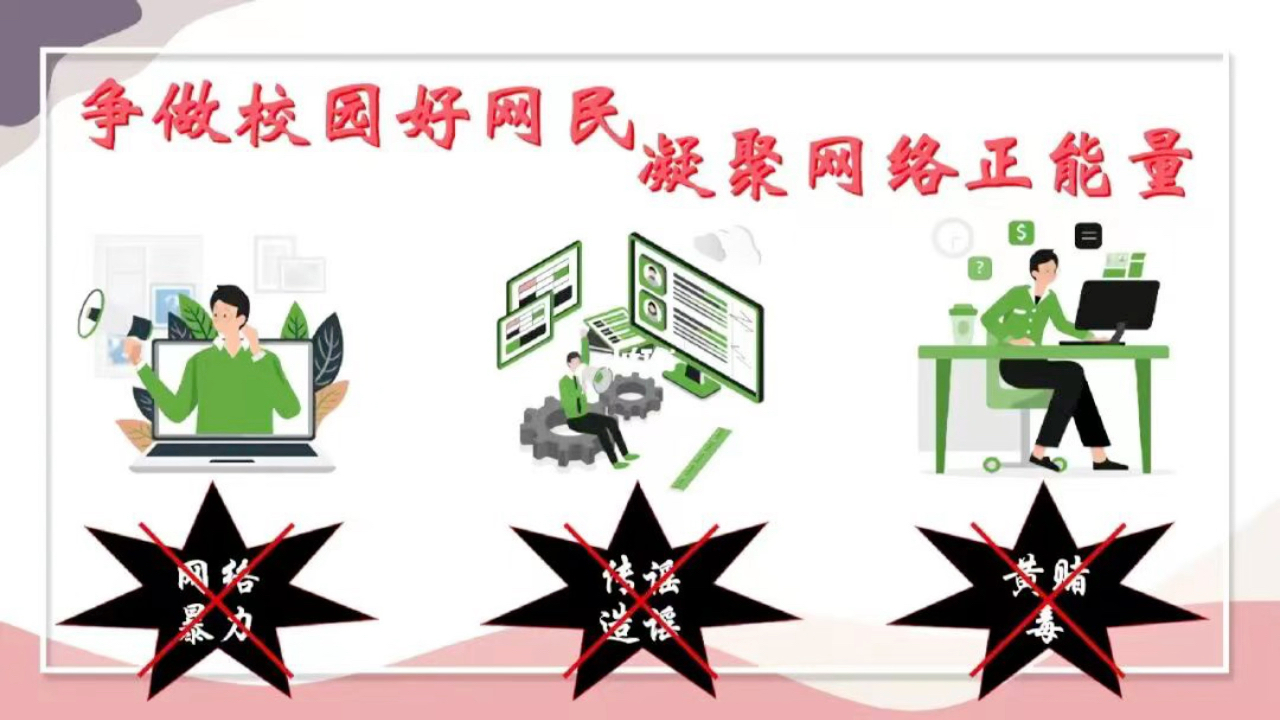 《争做校园好网民 凝聚网络正能量》