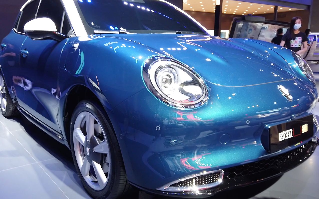 长城汽车动物园成都车展实拍欧拉好猫电动车