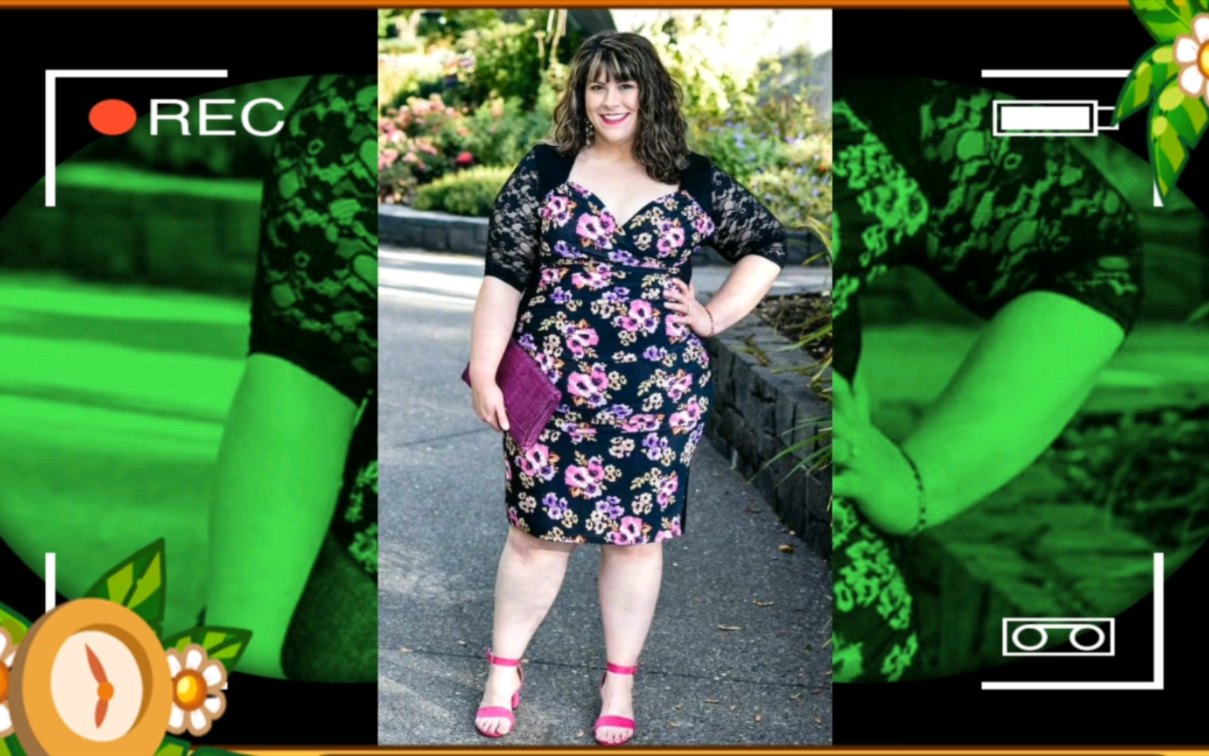 大码模特速赏73胖模的精采生活健康又快乐plus胖女模